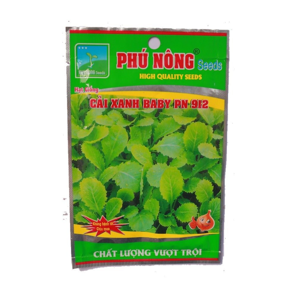 Hạt giống cải xanh baby PN912 – Gói 20 gram