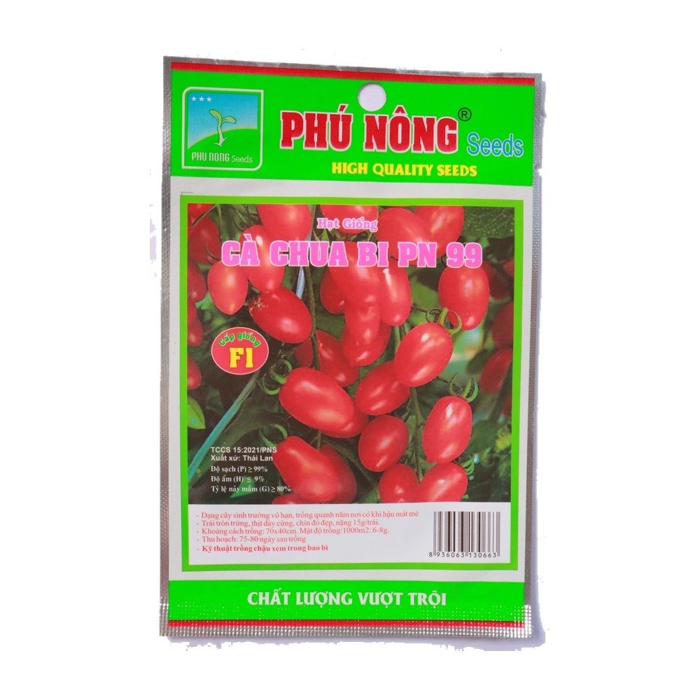 Hạt giống Cà Chua Bi F1 PN-99 – Gói 0.1 Gram