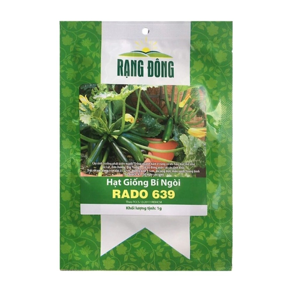Hạt giống Bí ngồi RADO 639 – Gói 1 gram
