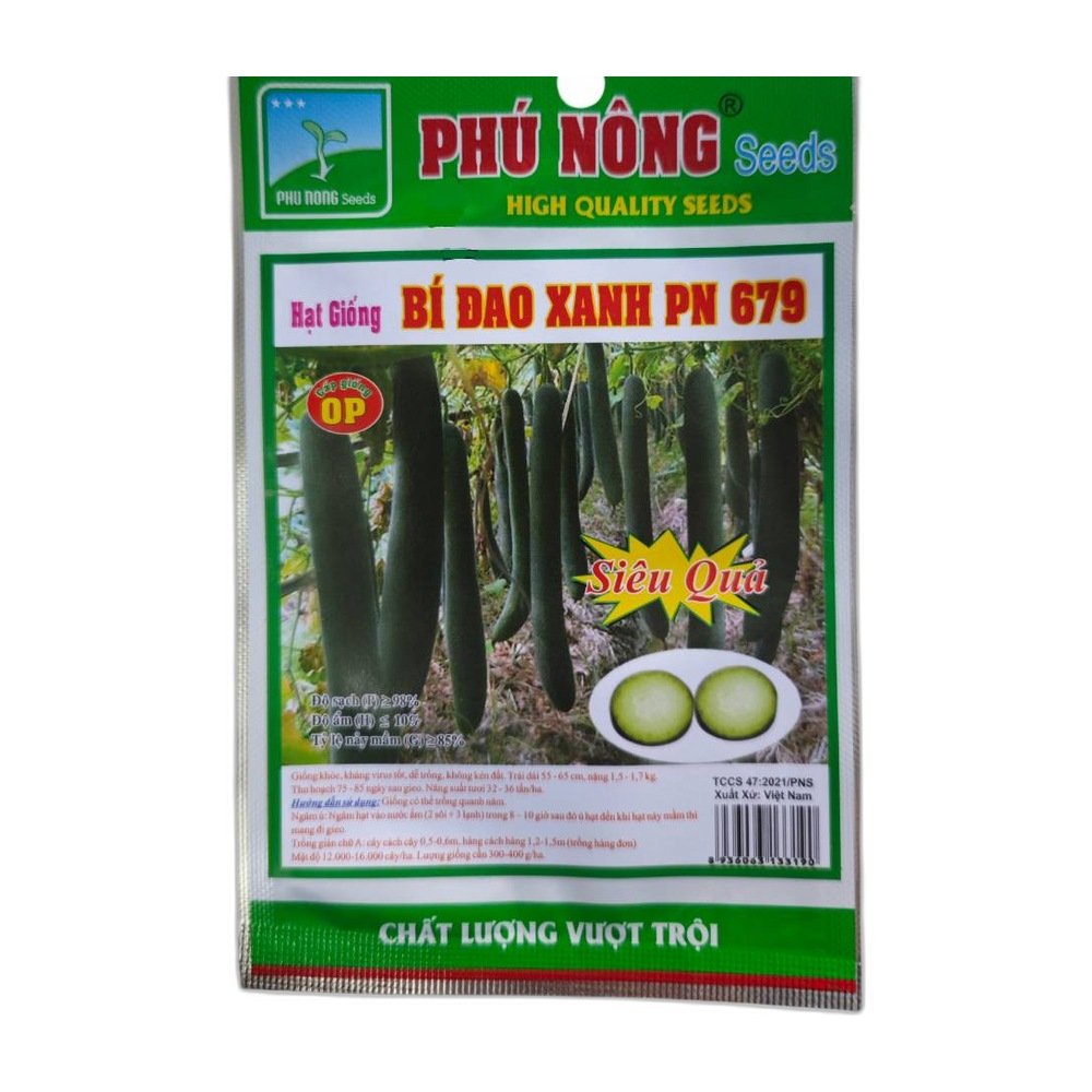 Hạt giống Bí đao xanh PN 679 – Gói 0.5 gram