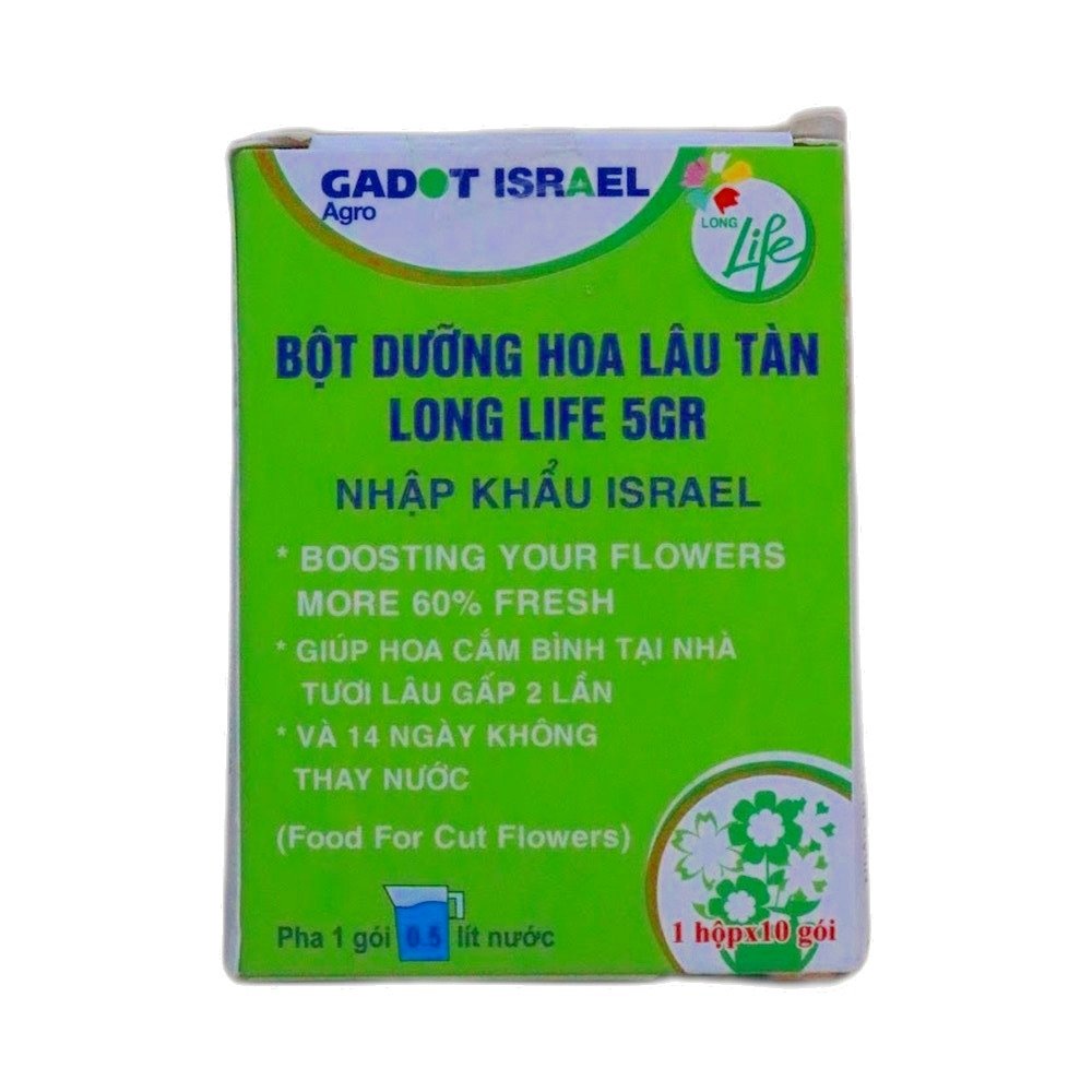 Dưỡng hoa lâu tàn long life – 1 gói 10g 3