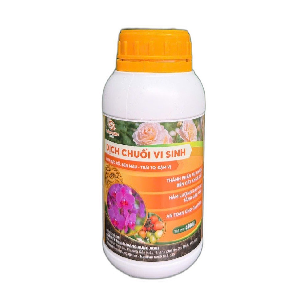 Dịch Chuối vi sinh Hoàng Hưng Agri – Chai 500ml