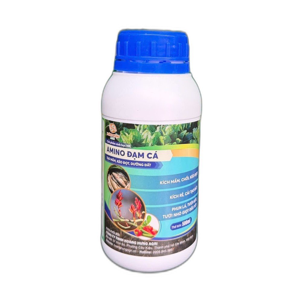 Đạm cá Amino Hoàng Hưng Agri – chai 500ml