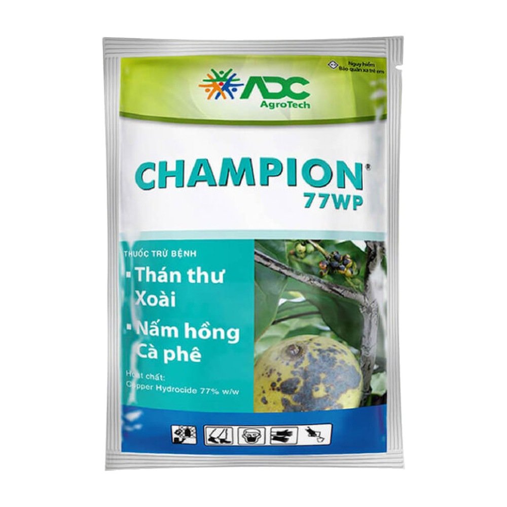 Champion 77WP – Thuốc đặc trị nấm hồng trên cà phê – Gói 100g