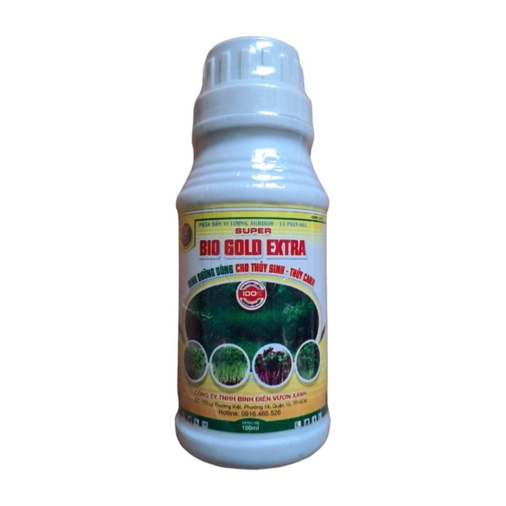 Bio gold extra – Chai 1000ml – Dinh dưỡng thuỷ canh, thuỷ sinh