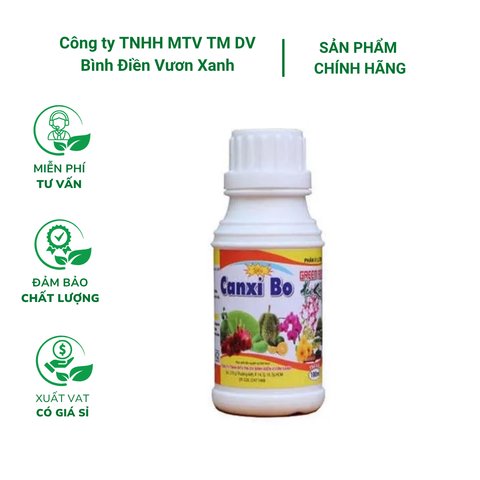 Phân bón chống rụng hoa – tăng đậu trái Canxi Bo GREENRICE – Chai 100 ml