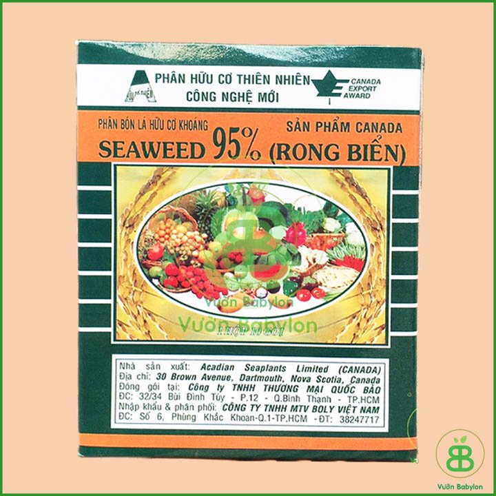 Phân Bón Lá Hữu Cơ SEAWEED – Rong Biển 95% – Gói 10 gram 2