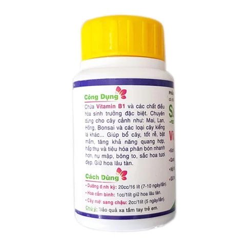 Super Roots Vitamin B1 – Bổ Cây – Kích Rễ – Bật Mầm – Dưỡng Hoa 2