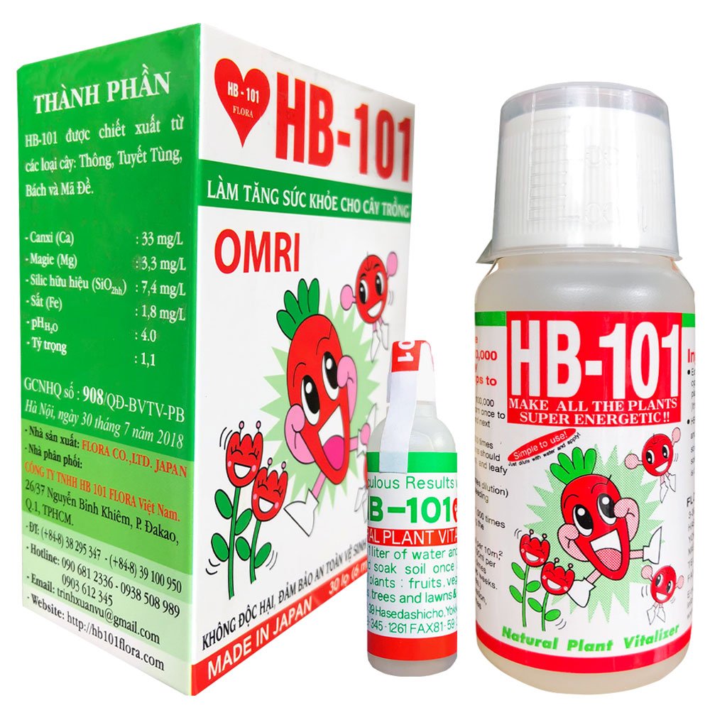 HB 101 Chất Tăng Cường Sinh Trưởng – 100% NATURAL PLANT VITALIZER