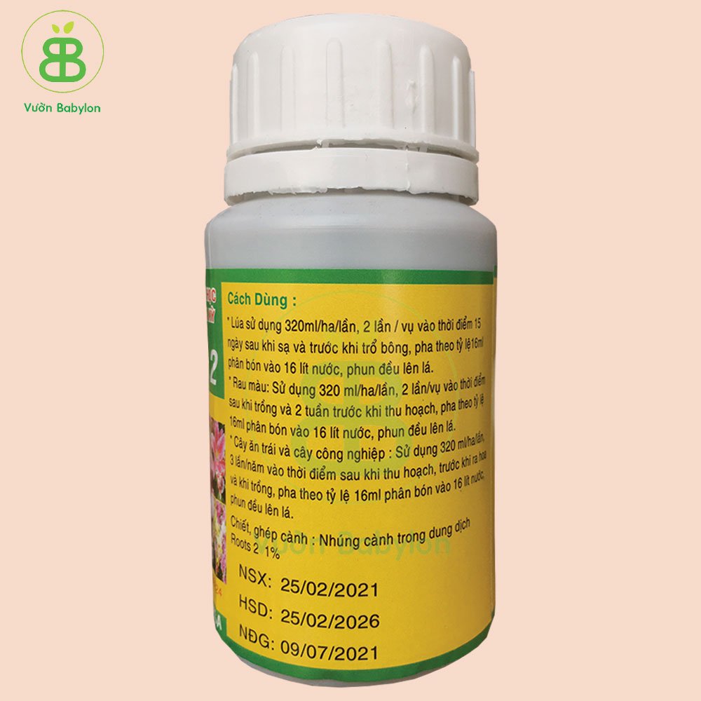 Thuốc kích rễ Roots 2 – Kích rễ cực mạnh của mỹ chai 100ml 2