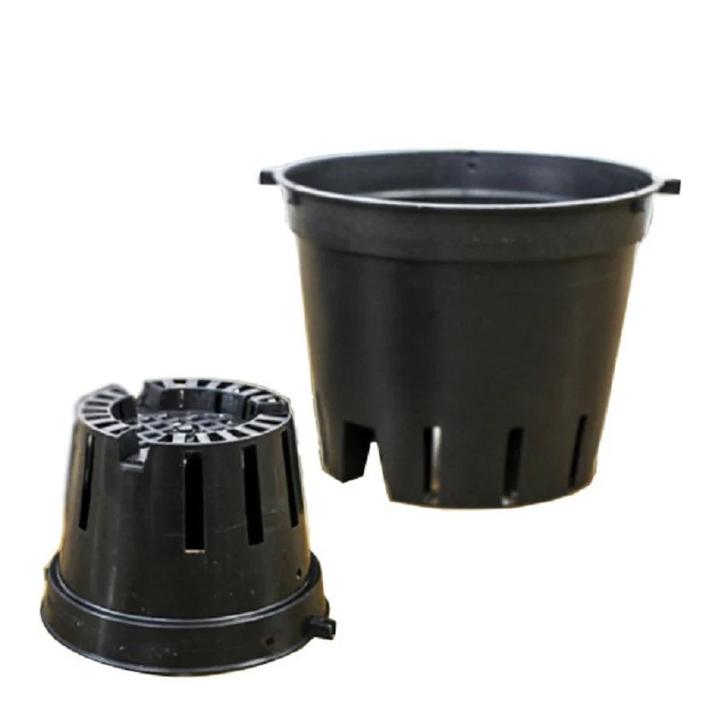 Chậu nhựa trồng lan đen nhiều size