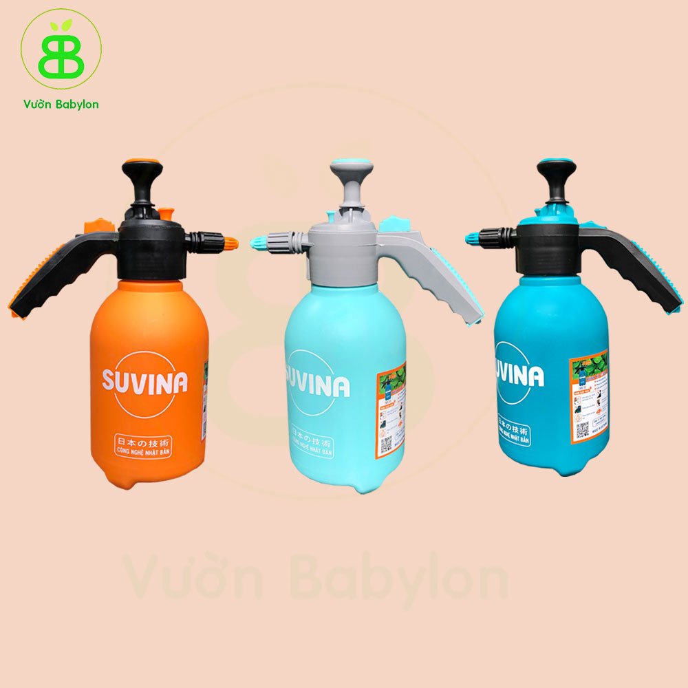 Bình Tưới Cây Cao Cấp Suvina Áp Suất Phun Sương 2L 2