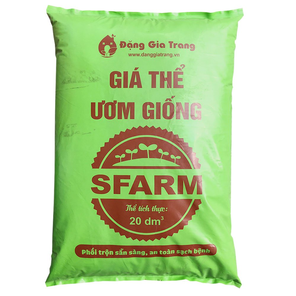 Giá thể ươm giống Sfarm (20dm3) – Giá thể ươm hạt giàu dinh dưỡng