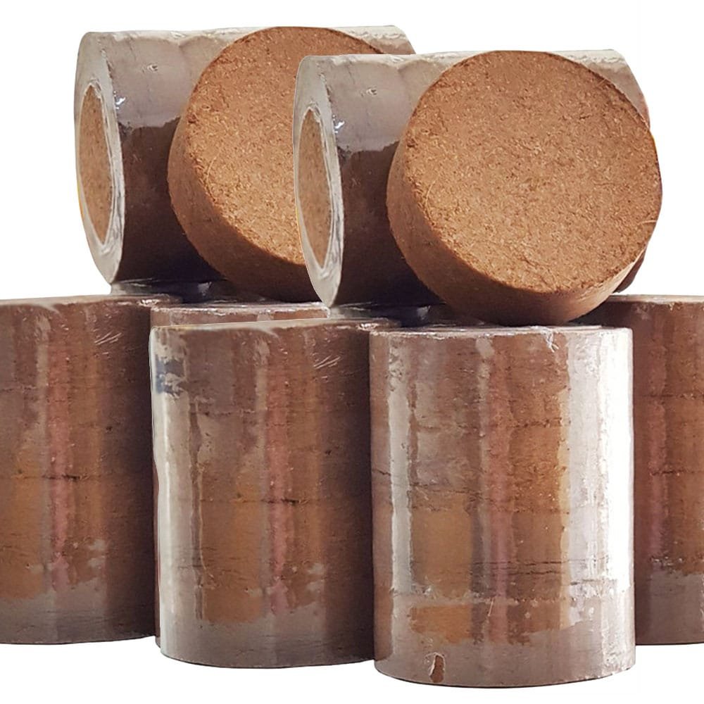 Xơ Dừa Bánh Nén Chuyên Dùng Để Trồng Rau Sạch 450Gr