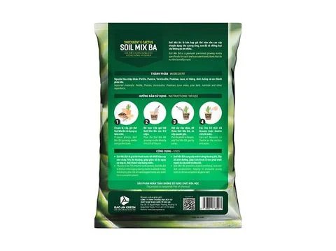 Giá thể Soil mix trồng cây xương rồng, sen đá trộn sẵn – Túi 6,5dm3 ( ~ 2,5kg ) 3