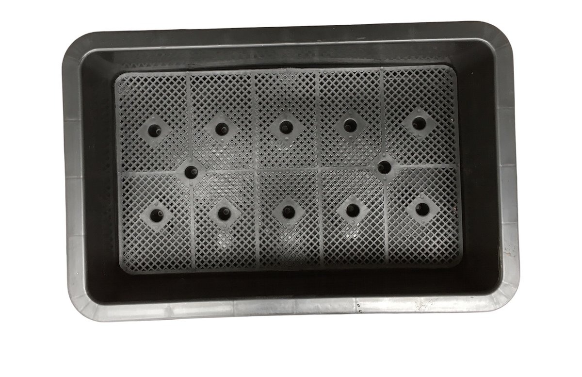 KHAY ( CHẬU ) TRỒNG RAU HÌNH CHỮ NHẬT 67X42X16H 3