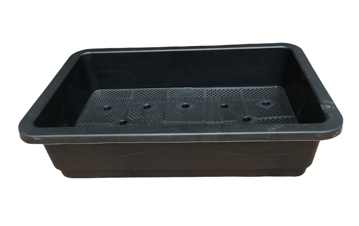 KHAY ( CHẬU ) TRỒNG RAU HÌNH CHỮ NHẬT 67X42X16H 2