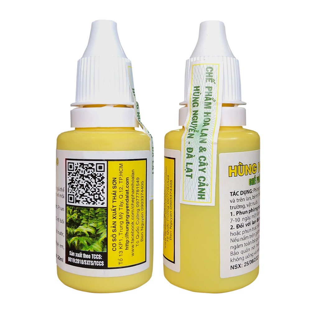 Chế Phẩm Sát Khuẩn Nano Bạc Hùng Nguyễn – Phòng Trị Nấm Bệnh Trên Lan 2