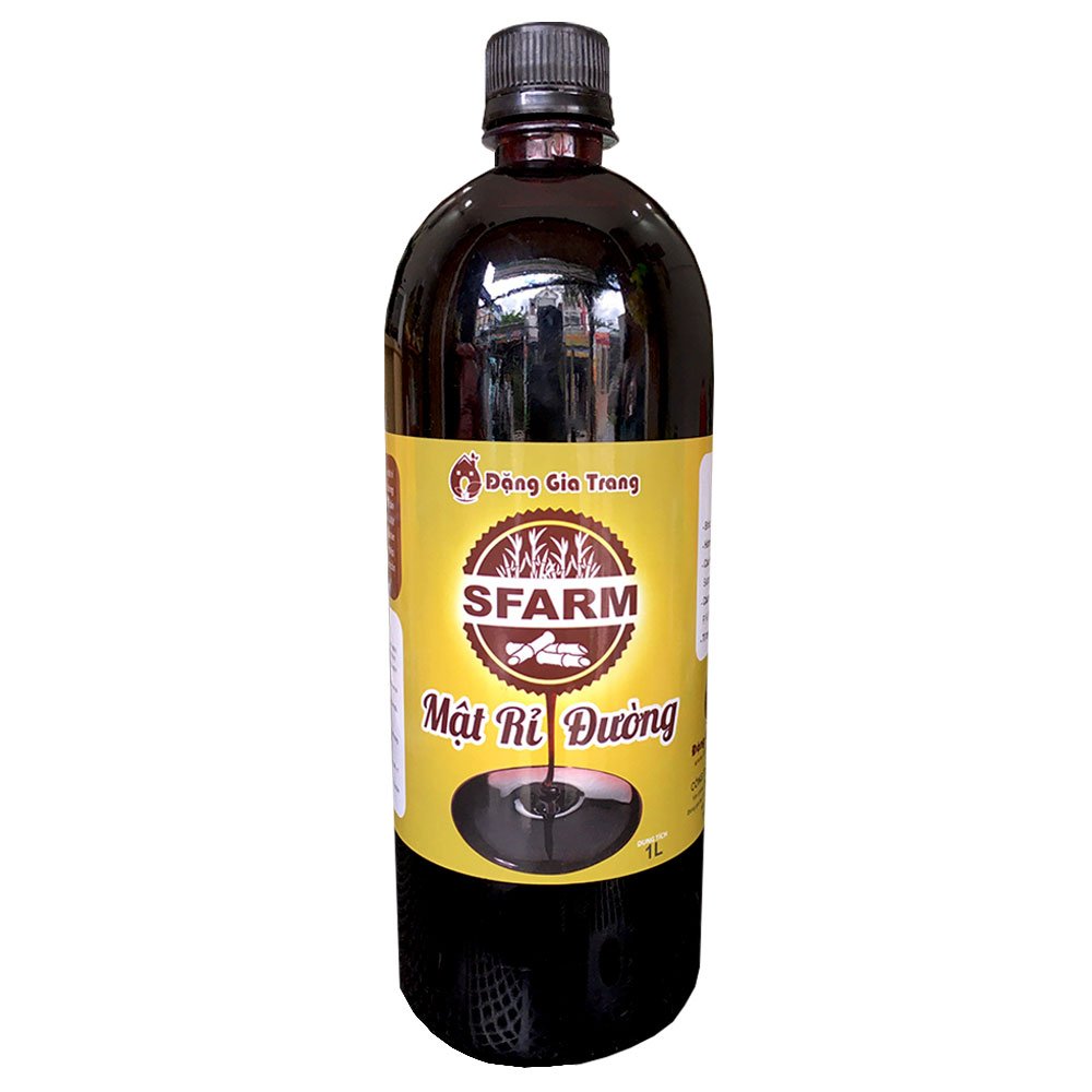 Mật Rỉ Đường Sfarm Chai 1 Lít – Nuôi cấy vi sinh, ủ phân bón, xử lý rác thải hữu cơ