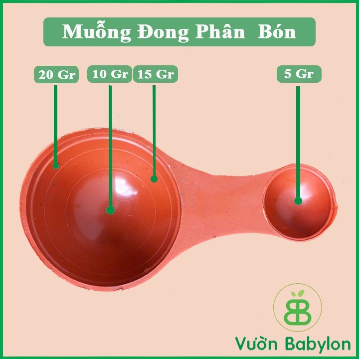 Muỗng Đong Phân Bón Dạng Bột 5Gr -10Gr -15Gr- 20Gr 3