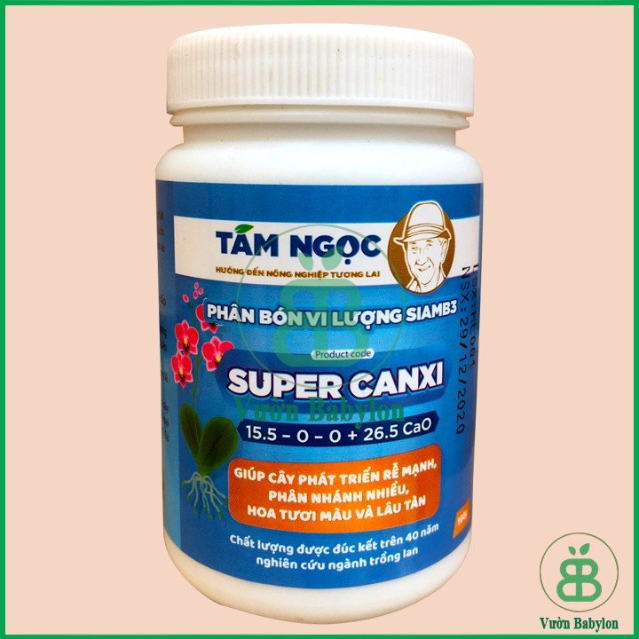 Super Canxi Tám Ngọc 100Gr – Chống rụng hoa, trái non