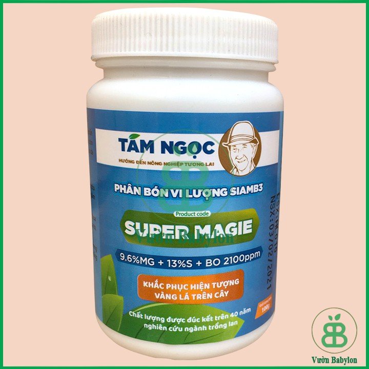 Bộ Tứ Super Thầy Tám Ngọc Cho Lan – 4 chai super magie, canxi, kali, 99 2
