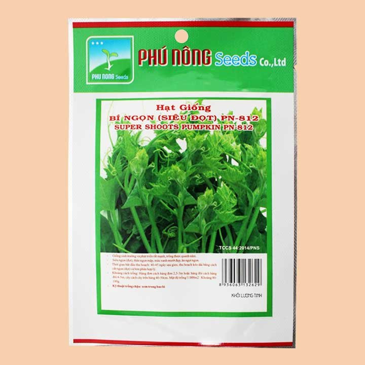 Hạt Giống Bí Ngọn Siêu Đọt – Bí Siêu Ngọn Gói 20gr PN 3