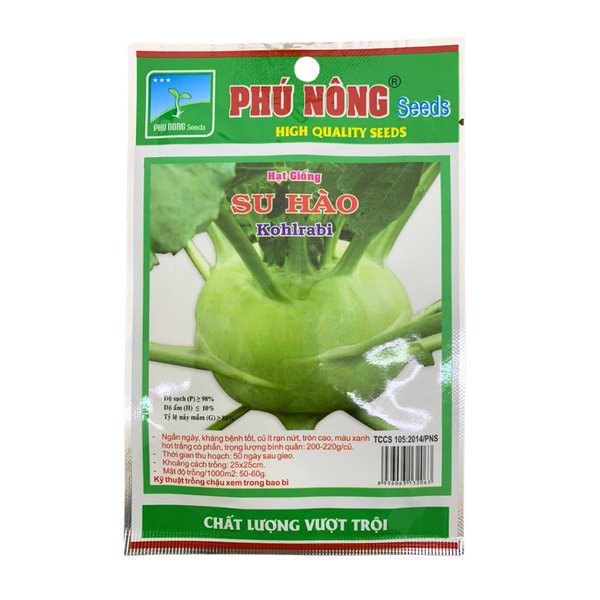 Hạt Giống Su Hào F1 PN-Gói 1gr 2