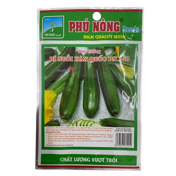 Hạt Giống Bí Ngòi Xanh Nhiều Trái – Năng Suất Cao 2