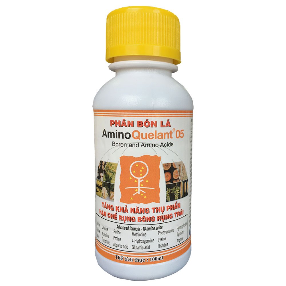 Phân Bón Lá Amino Quelant 100ml Chống Rụng Trái, Thối Nhũn