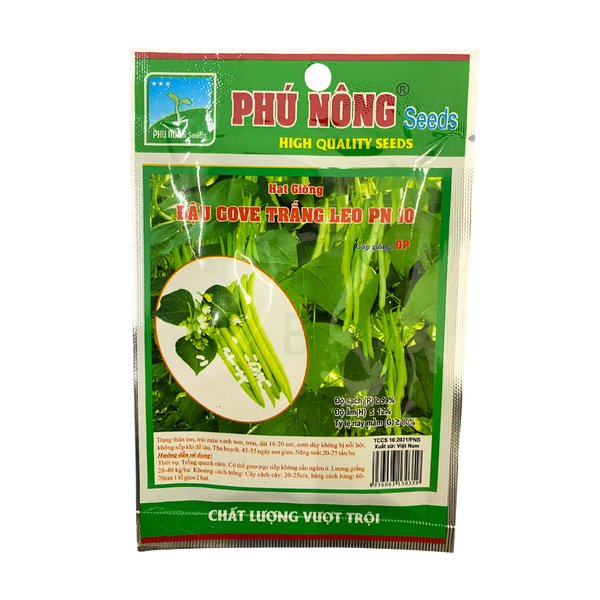 Hạt Giống Đậu Cove Dạng Leo 4 Mùa 10gr – PN 2