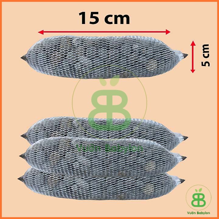 Phân Dê Túi Lưới Cho Lan Đã Xử Lý 15cm 2