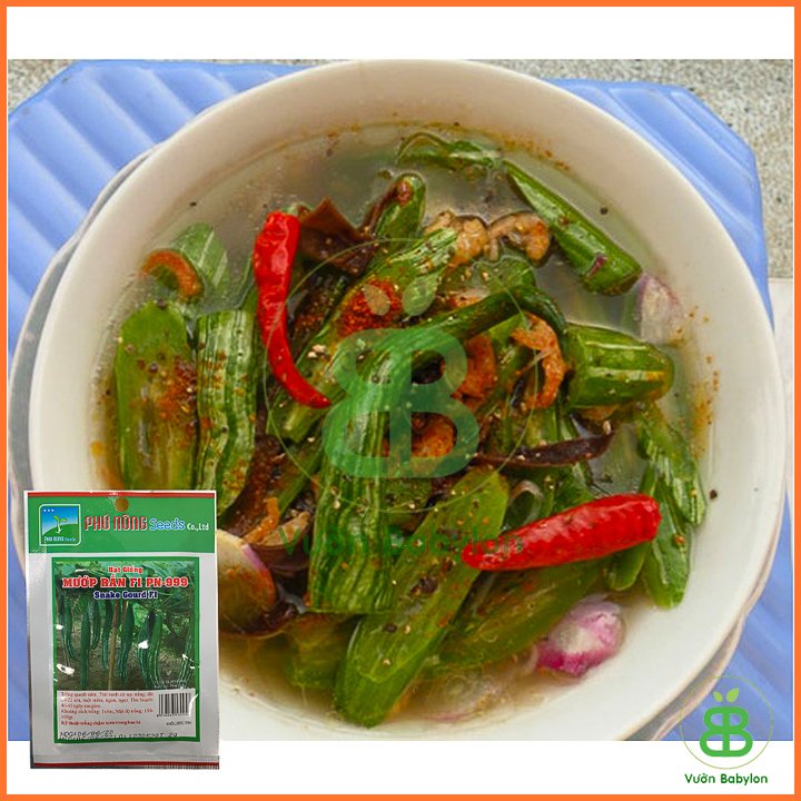 Hạt Giống Mướp Rắn 2Gr 3
