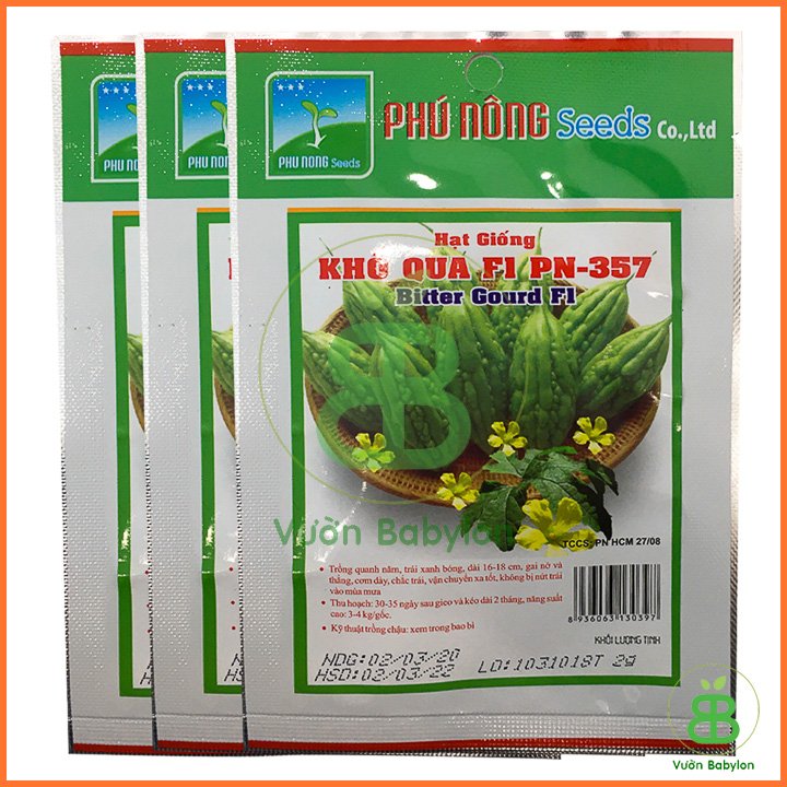 Hạt Giống Khổ Qua (Mướp Đắng) Phú Nông 357