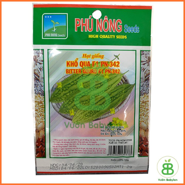 Hạt Giống Khổ Qua Xanh Cao Sản 342 2