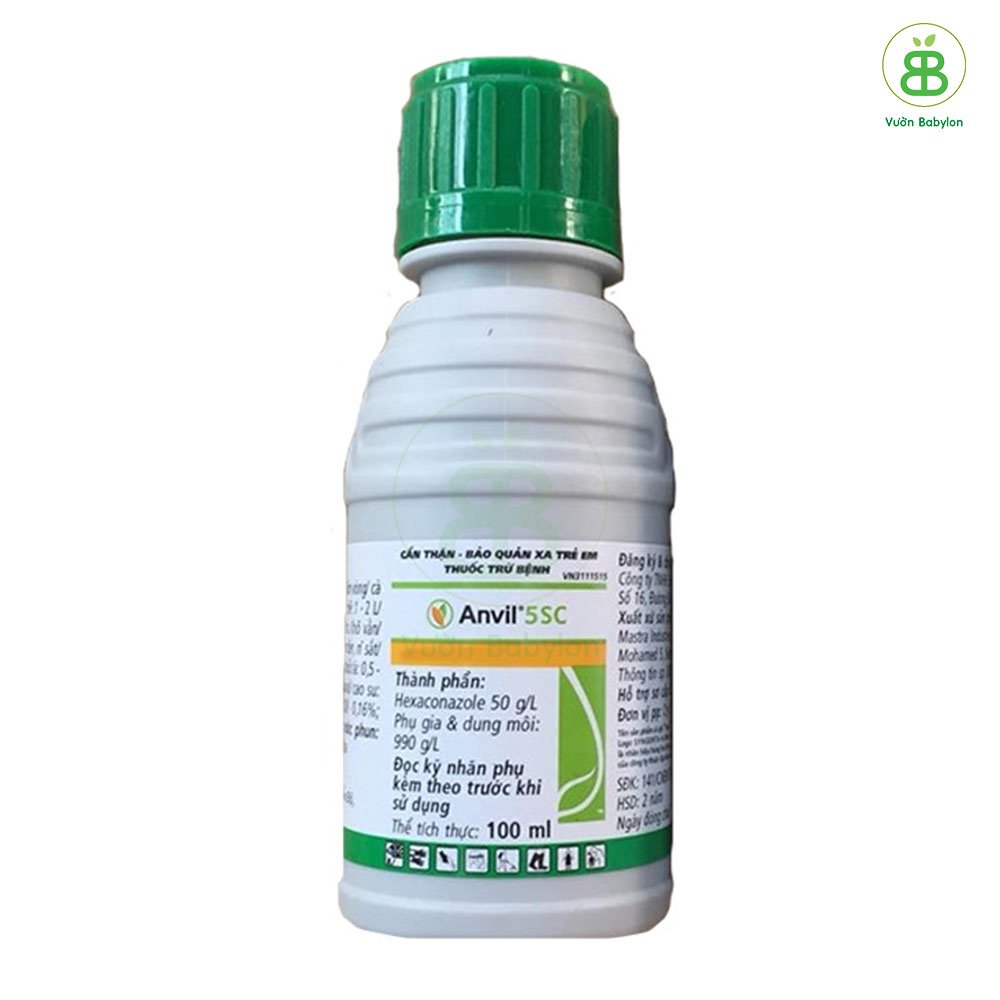 Thuốc Trừ Bệnh ANVIL 5SC 100ML – Đặc trị bệnh Rỉ Sắt, Thán Thư