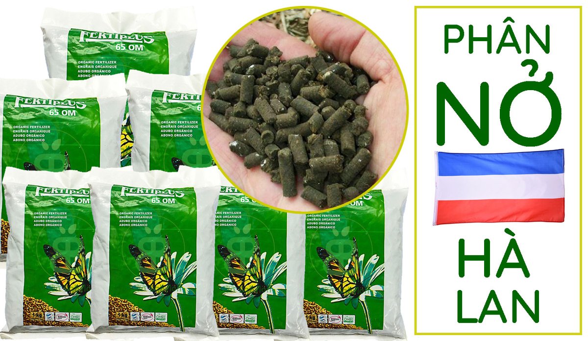 Phân Nở Hà Lan Phân hữu cơ FERTIPLUS Túi 1kg – Bao 25Kg 3