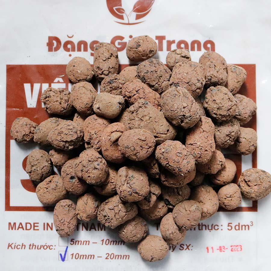 Viên đất nung SFarm (10-20mm) – Sỏi nhẹ an toàn, sạch mầm bệnh, dễ sử dụng 3