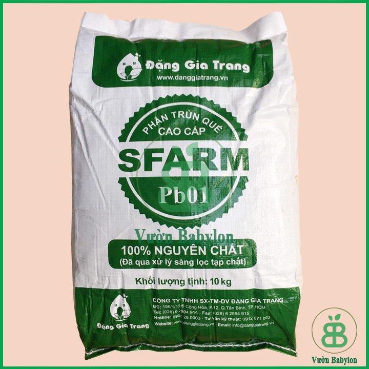 Phân Trùn Quế Sfarm 10Kg