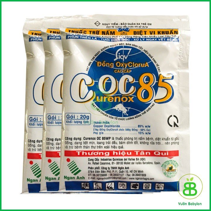 Thuốc Trừ Nấm Bệnh Coc 85 Bảo Vệ Cây Trồng 2
