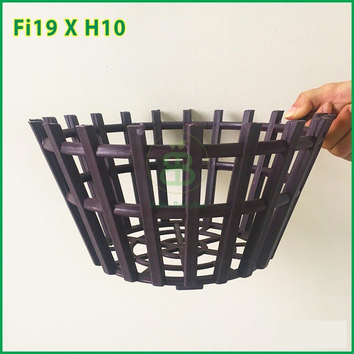 Chậu Nhựa Trồng Lan Giả Tre Nhiều Size