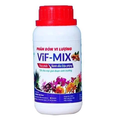 Phân Bánh Dầu Đậu Phộng Vif-mix dạng nước 250ml-Bổ sung đạm hữu cơ cho cây 2