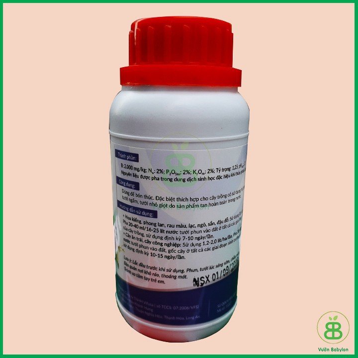 Phân Bánh Dầu Đậu Phộng 250ml 2