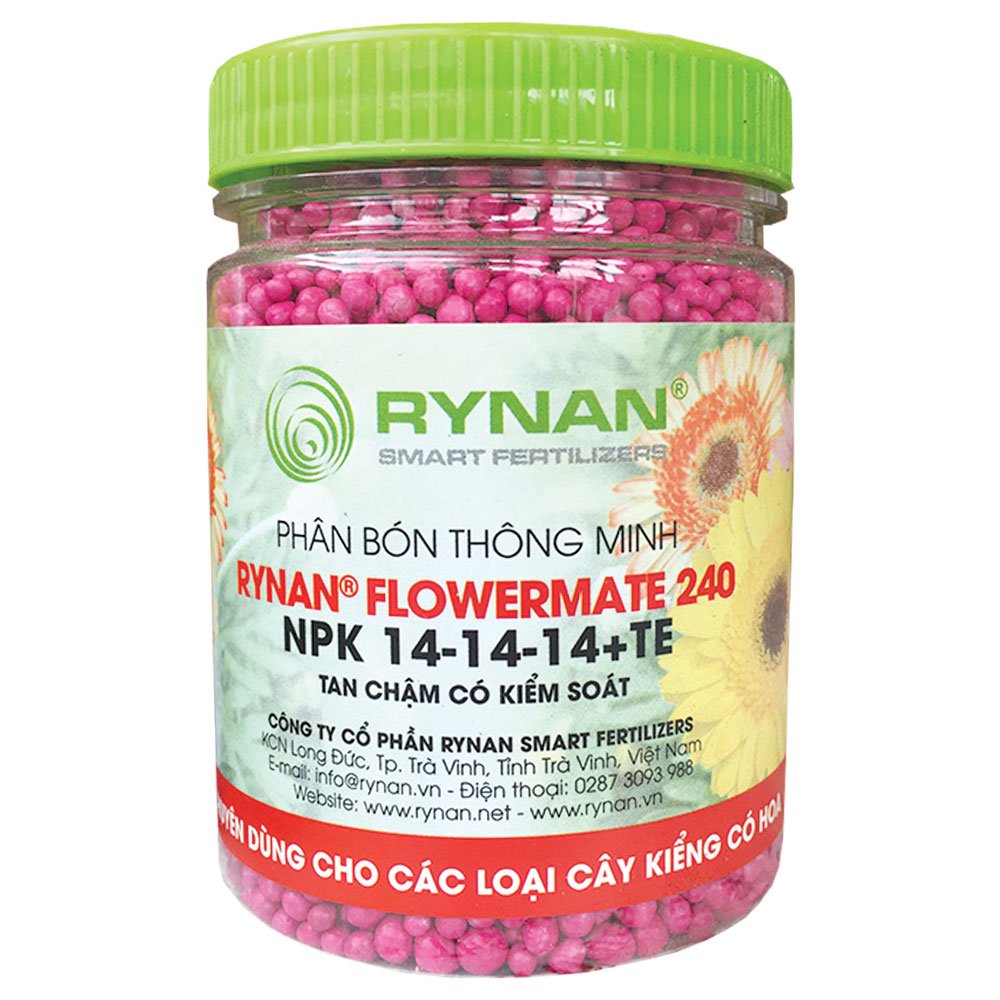 Phân Bón Thông Minh Rynan 240 (NPK 14-14-14+TE) Hũ 150Gr