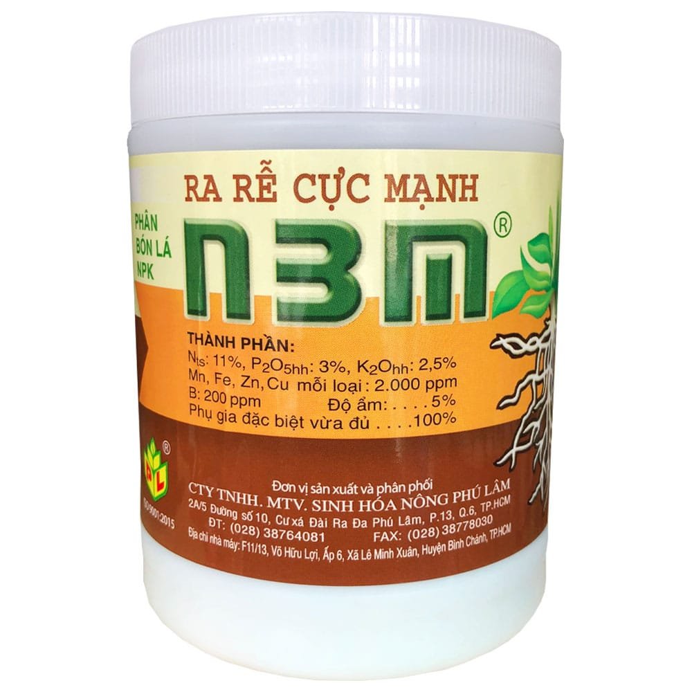 Phân Bón Kích Rễ Cực Mạnh N3M – Hũ 100G – 500G 2