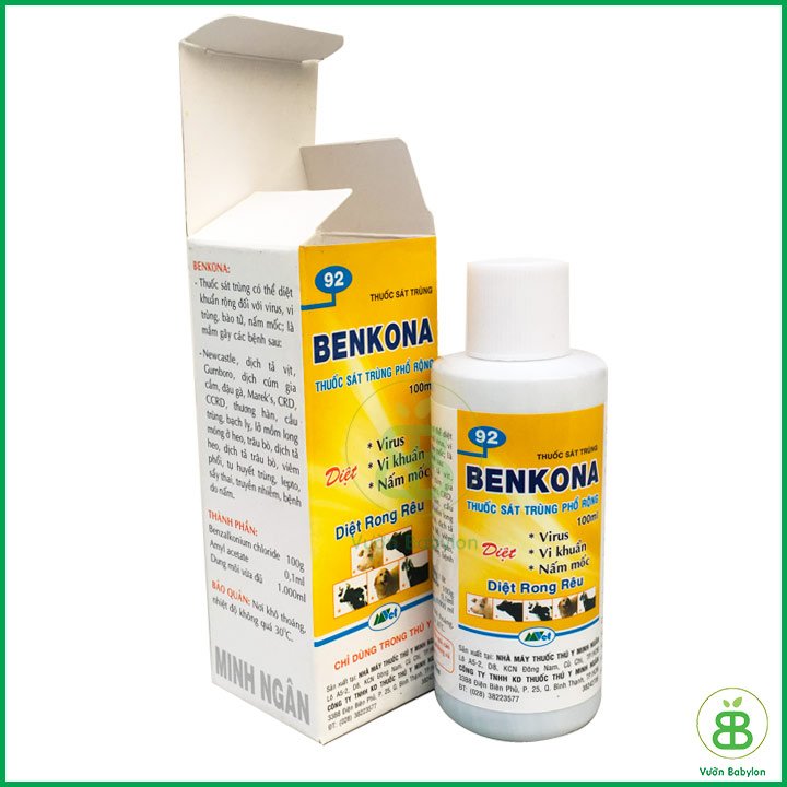 Thuốc Sát Trùng Hoa Lan BENKONA 100ml 2