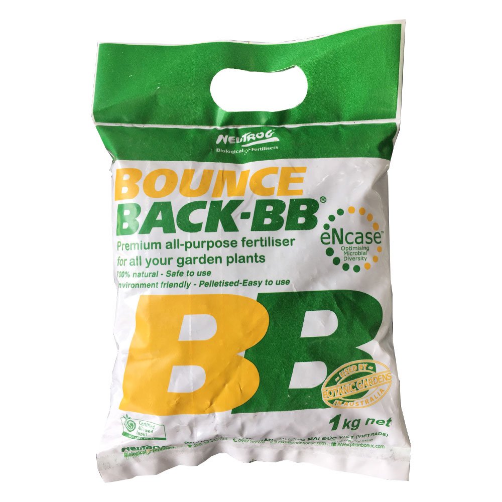 Phân Hữu Cơ Bounce Back BB Úc Dạng Viên Nén Đậm Đặc