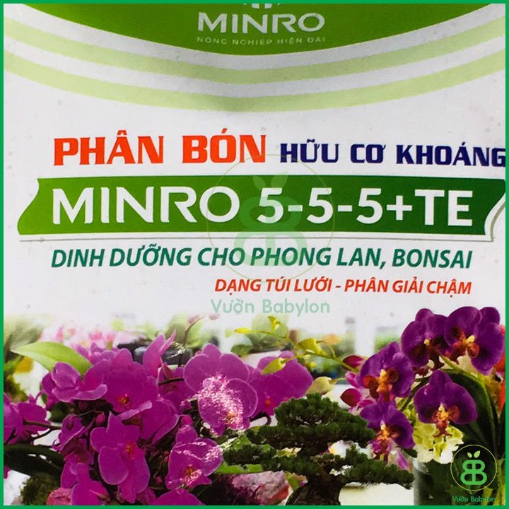 Phân Hữu Cơ Khoáng MINRO 5-5-5 TE – Giúp Cây Sinh Trưởng Khỏe Mạnh 3