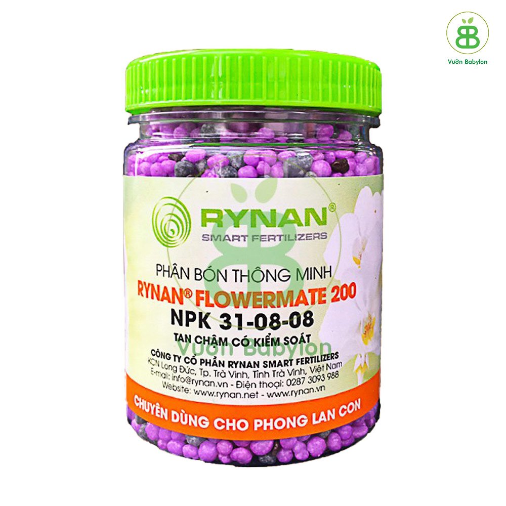 Phân thông minh Rynan 200 (NPK 31-08-08) hũ 150gr 2