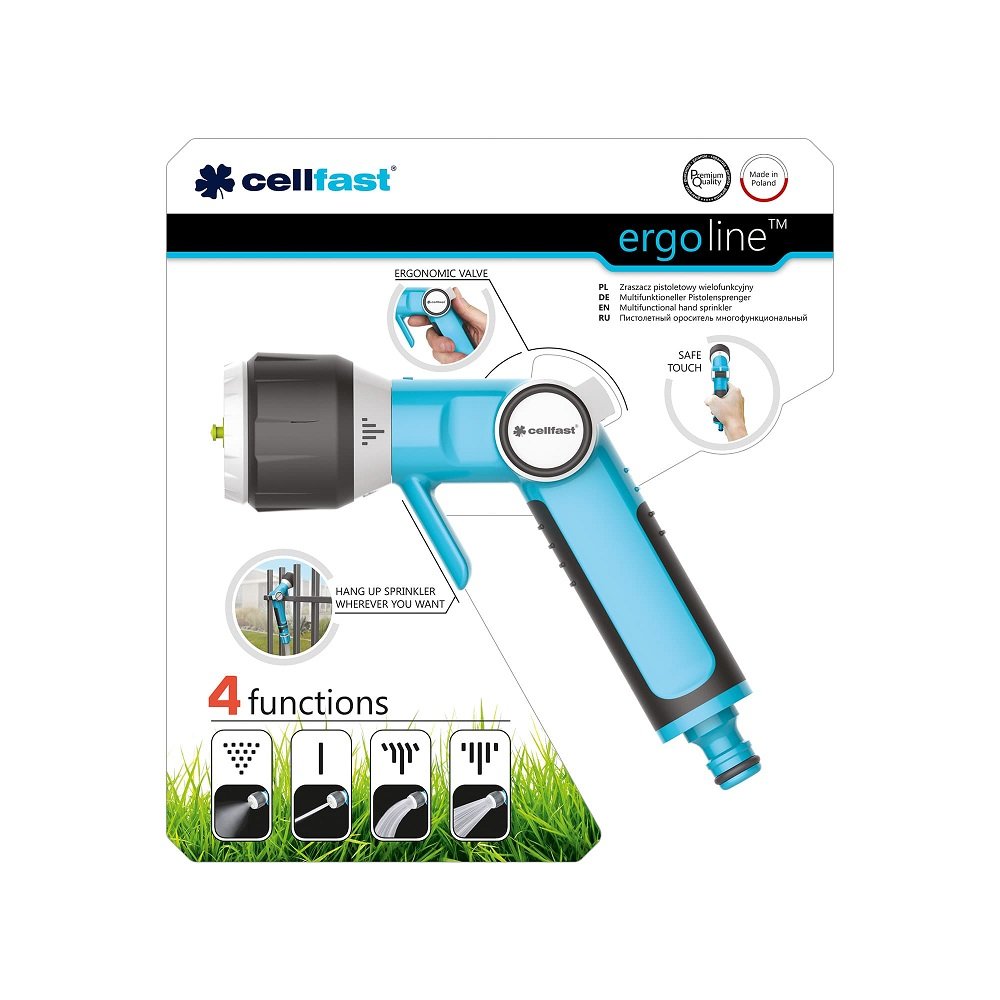 Vòi tưới gạt 4 chế độ Cellfast Ergo 2